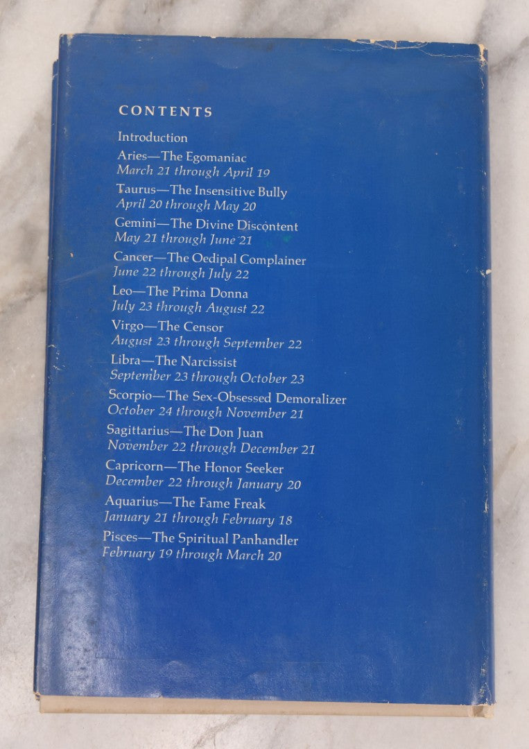 Lot 232 - "Sun-Sign Revelations" Vintage Astrology Book By Maria Elise Crummere, Published By The Viking Press, New York, 1974, With Dust Jacket