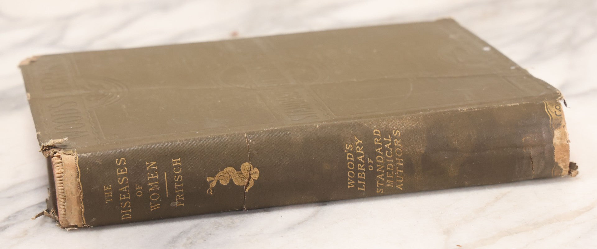 Lot 233 - "The Diseases Of Women" Antique Gynecology And Obstetrics Medical Book By Heinrich Fritsch, Translated By Isidor Furst, Published By William Wood & Company, New York, 1883, With 159 Wood Engravings