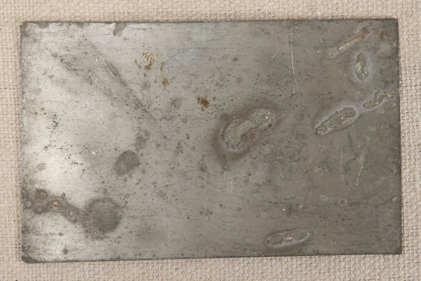 Lot 005 - Antique Engraved Metal Casket Plaque For Emily Cady, Aged 24 Years 5 Months 8 Days, Died October 2nd, 1842