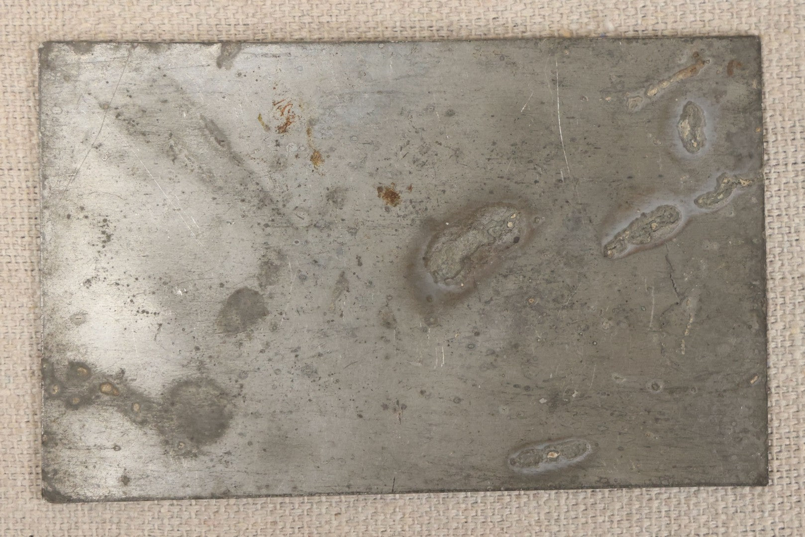Lot 005 - Antique Engraved Metal Casket Plaque For Emily Cady, Aged 24 Years 5 Months 8 Days, Died October 2nd, 1842