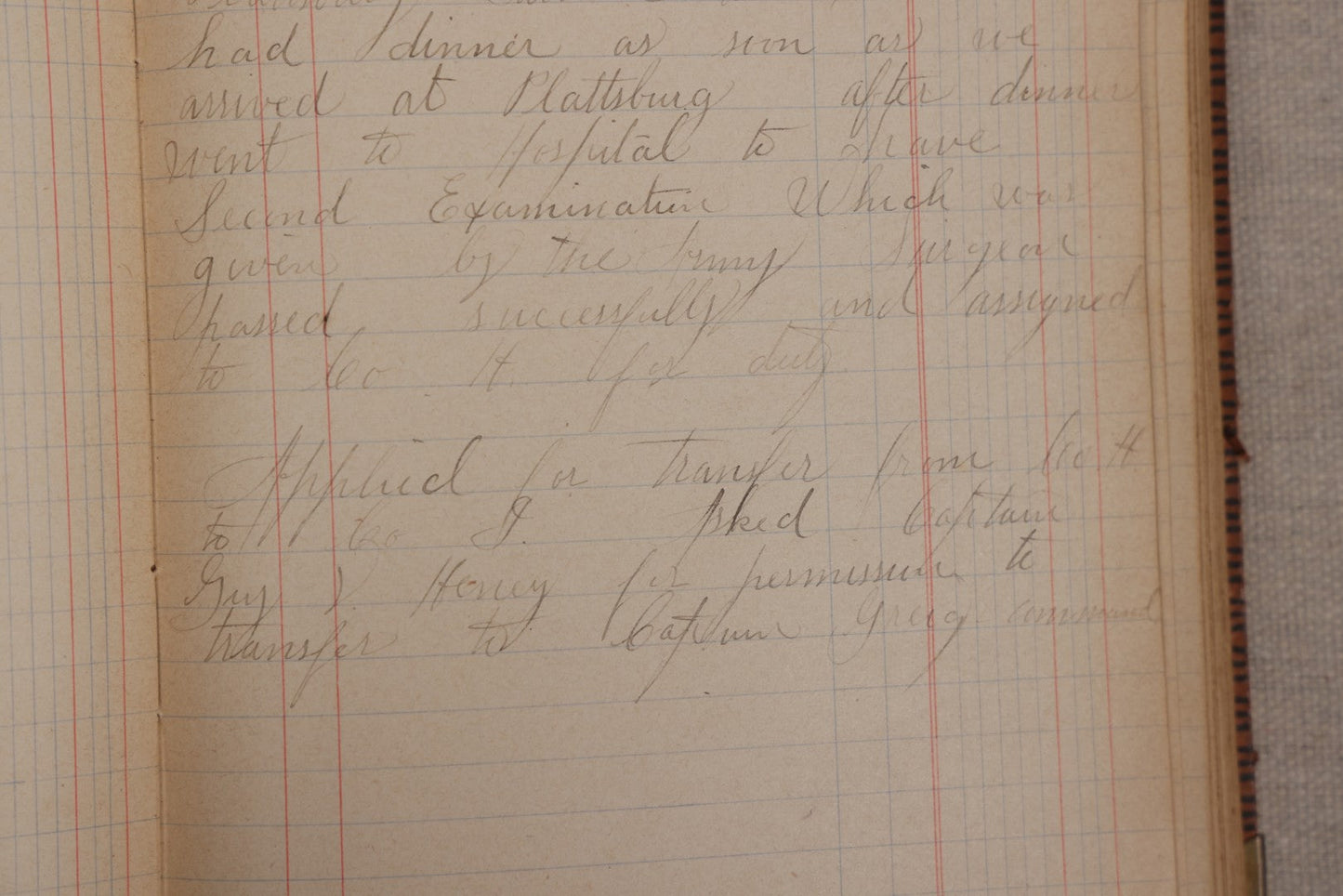 Lot 031 - Antique Philippine-American War Soldier's Log Book And Journal, 26th Infantry U.S.V., Enlisted Lawrence, Massachusetts, 1899-1900, With Battle Of Balantang Account
