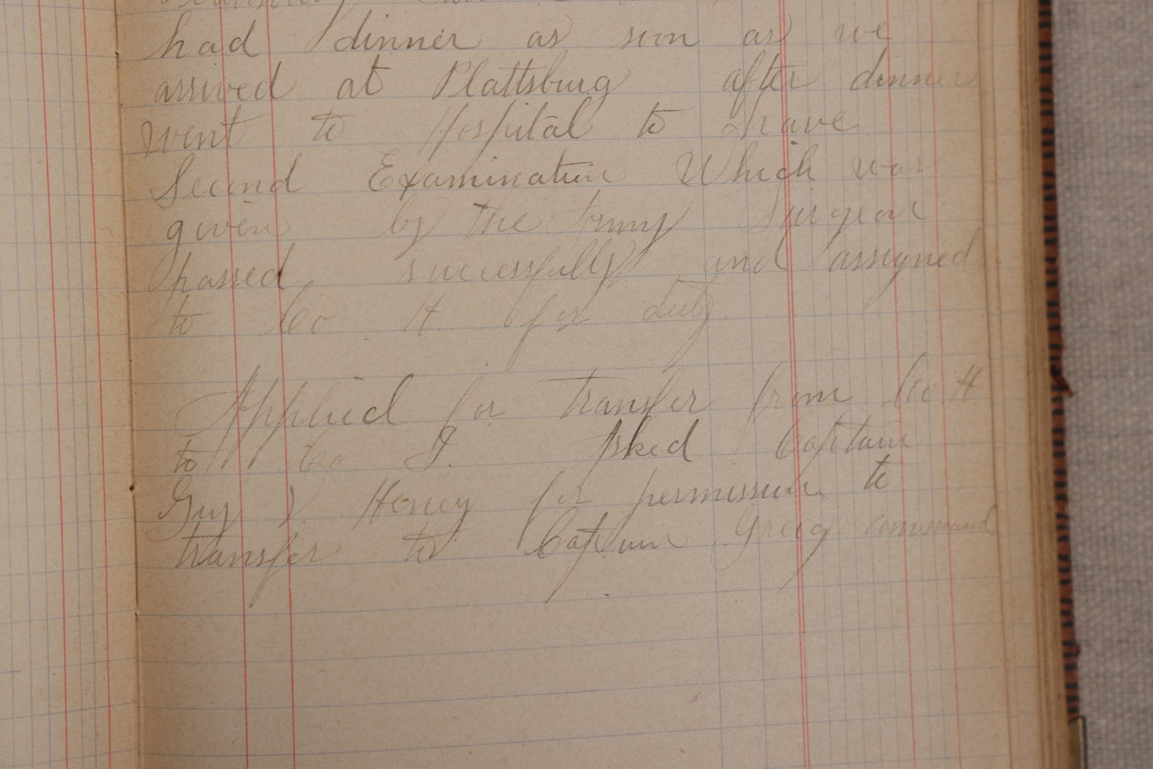 Lot 031 - Antique Philippine-American War Soldier's Log Book And Journal, 26th Infantry U.S.V., Enlisted Lawrence, Massachusetts, 1899-1900, With Battle Of Balantang Account