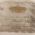 Lot 051 - Antique Reverse-Painted Glass Advertising Paperweight For Norcross, Mellen & Co., Crockery, China And Glassware, Lamp Goods, 14 To 20 Merchants Row, Boston, Massachusetts, 1815-1892