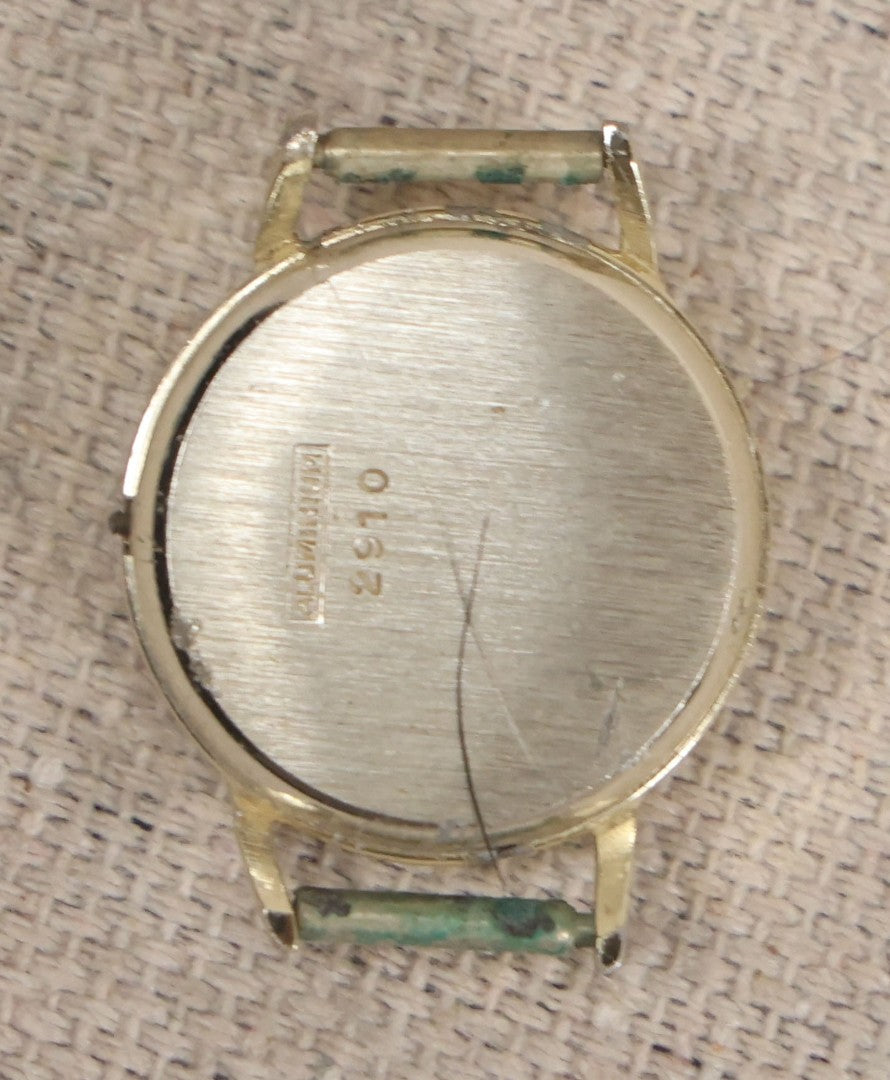 Lot 058 - Grouping Of Nine Vintage Wristwatches For Parts Or Repair Including Besco, Emerson, Rouen, Harmanette, Hanover, Bouquet, And Westclox, Many Swiss Make