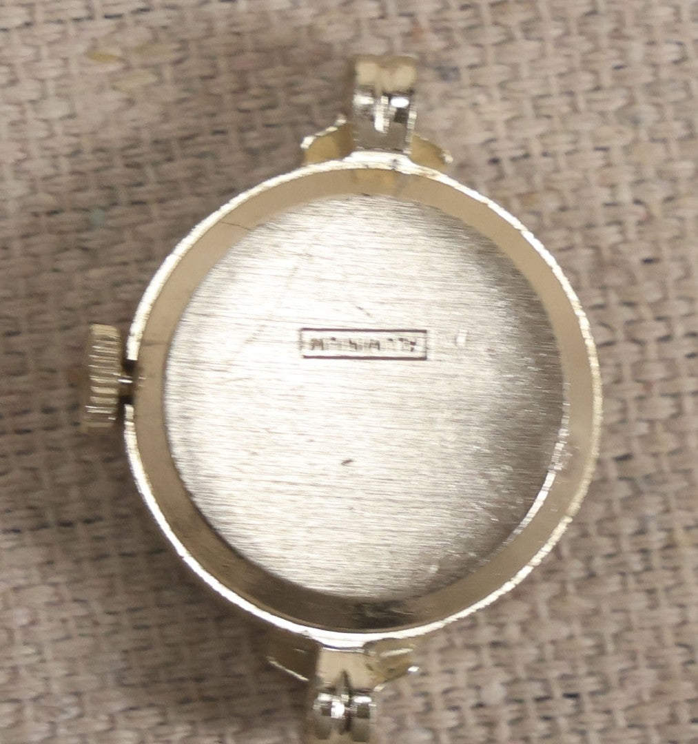Lot 058 - Grouping Of Nine Vintage Wristwatches For Parts Or Repair Including Besco, Emerson, Rouen, Harmanette, Hanover, Bouquet, And Westclox, Many Swiss Make