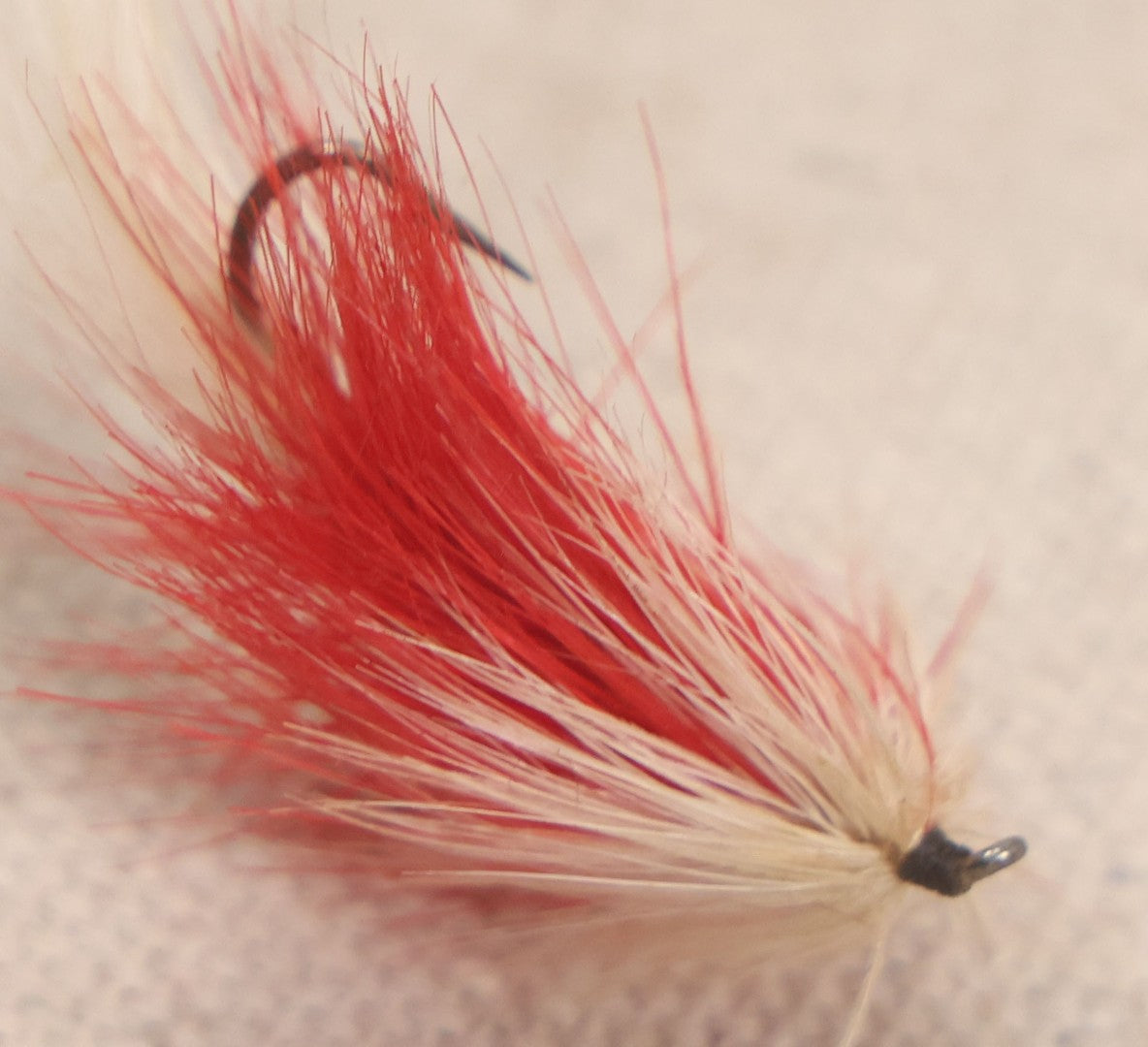 Lot 059 - Grouping Of 12 Vintage Fly Fishing Poppers With Painted Bodies And Feather Tails