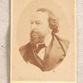 Lot 086 - Antique Carte De Visite C.D.V.. Photograph Of Bayard Taylor, American Author, Poet, Translator, And Diplomat