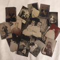 Lot 090 - Grouping Of 16 Antique Tintype Photographs Including A Full Plate Of Two Toddlers, Portraits Of Men, Women, Children, And Families