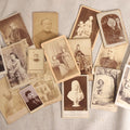 Lot 091 - Grouping Of 17 Antique Carte De Visite C.D.V.. Photographs Including Rt. Rev. P. T. O'Reilly, "Modesty Veiled" By Lombardi, Clergy, And Folk Dress