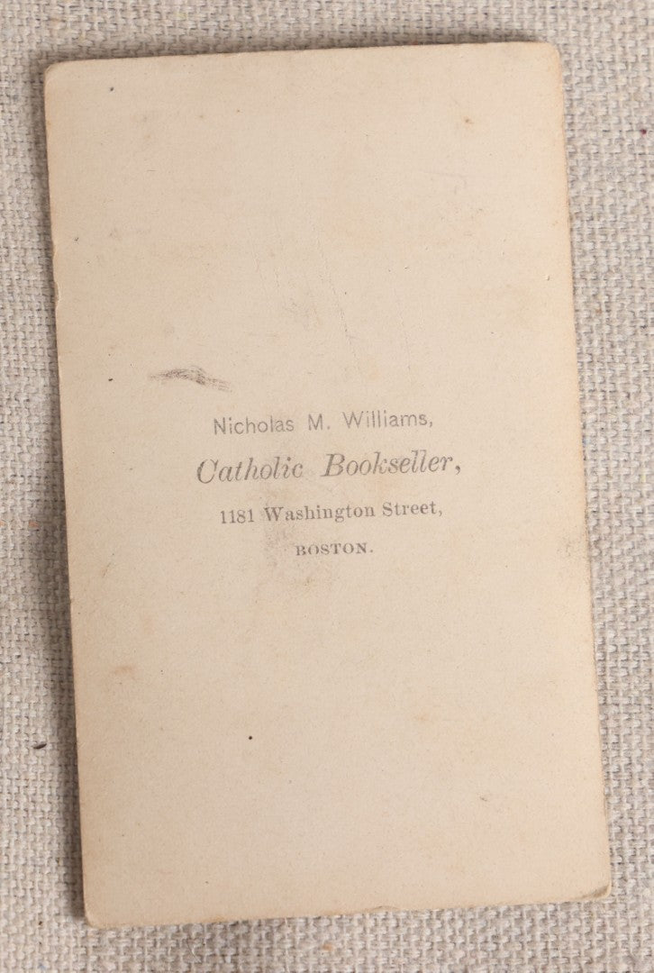 Lot 091 - Grouping Of 17 Antique Carte De Visite C.D.V.. Photographs Including Rt. Rev. P. T. O'Reilly, "Modesty Veiled" By Lombardi, Clergy, And Folk Dress