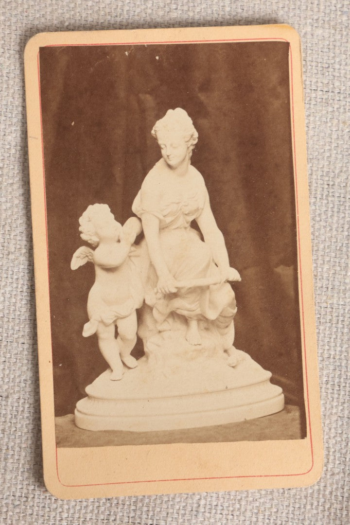 Lot 091 - Grouping Of 17 Antique Carte De Visite C.D.V.. Photographs Including Rt. Rev. P. T. O'Reilly, "Modesty Veiled" By Lombardi, Clergy, And Folk Dress