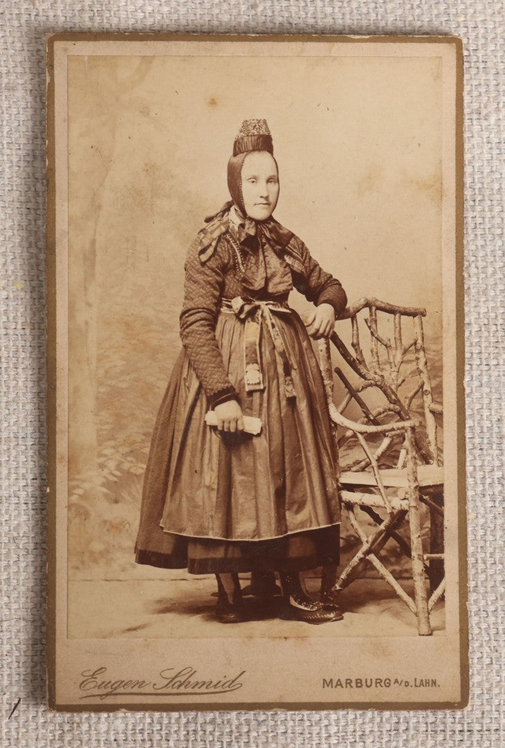 Lot 091 - Grouping Of 17 Antique Carte De Visite C.D.V.. Photographs Including Rt. Rev. P. T. O'Reilly, "Modesty Veiled" By Lombardi, Clergy, And Folk Dress