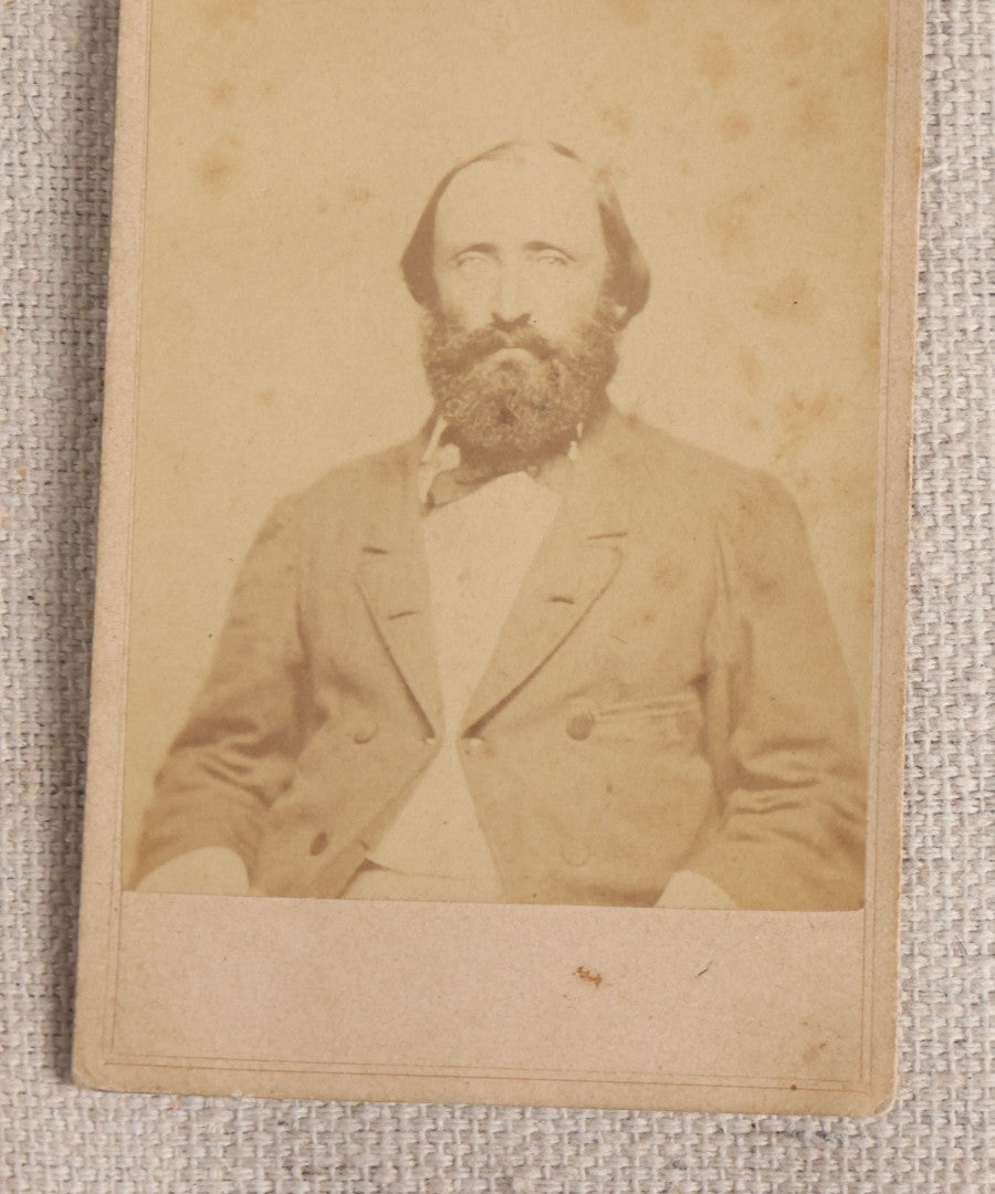 Lot 091 - Grouping Of 17 Antique Carte De Visite C.D.V.. Photographs Including Rt. Rev. P. T. O'Reilly, "Modesty Veiled" By Lombardi, Clergy, And Folk Dress