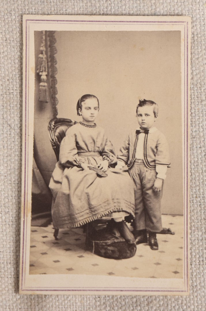 Lot 091 - Grouping Of 17 Antique Carte De Visite C.D.V.. Photographs Including Rt. Rev. P. T. O'Reilly, "Modesty Veiled" By Lombardi, Clergy, And Folk Dress