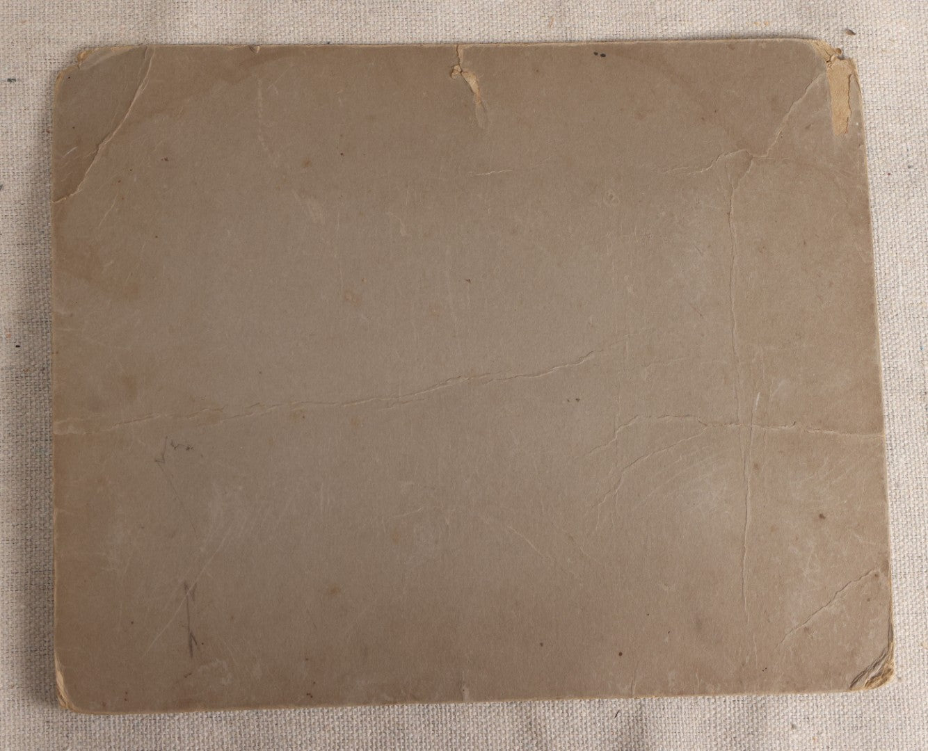 Lot 095 - Antique Board-Mounted Occupational Photograph Of A Group Of Workers Outside A Clapboard Building