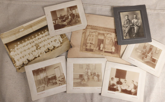 Lot 102 - Grouping Of Eight Antique And Vintage Occupational Photographs Including Five From The Clay-Worker Of Indianapolis, Indiana, Town Talk Bread Bakery, And G. Cammett Storefront