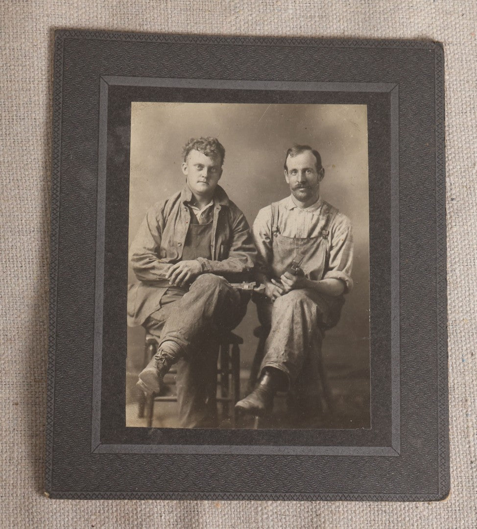 Lot 102 - Grouping Of Eight Antique And Vintage Occupational Photographs Including Five From The Clay-Worker Of Indianapolis, Indiana, Town Talk Bread Bakery, And G. Cammett Storefront
