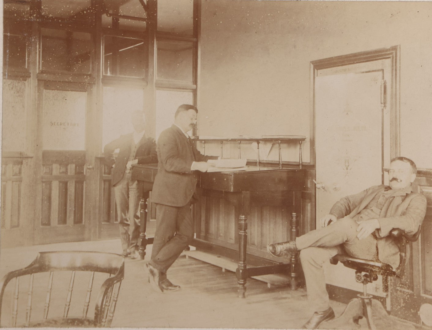 Lot 102 - Grouping Of Eight Antique And Vintage Occupational Photographs Including Five From The Clay-Worker Of Indianapolis, Indiana, Town Talk Bread Bakery, And G. Cammett Storefront