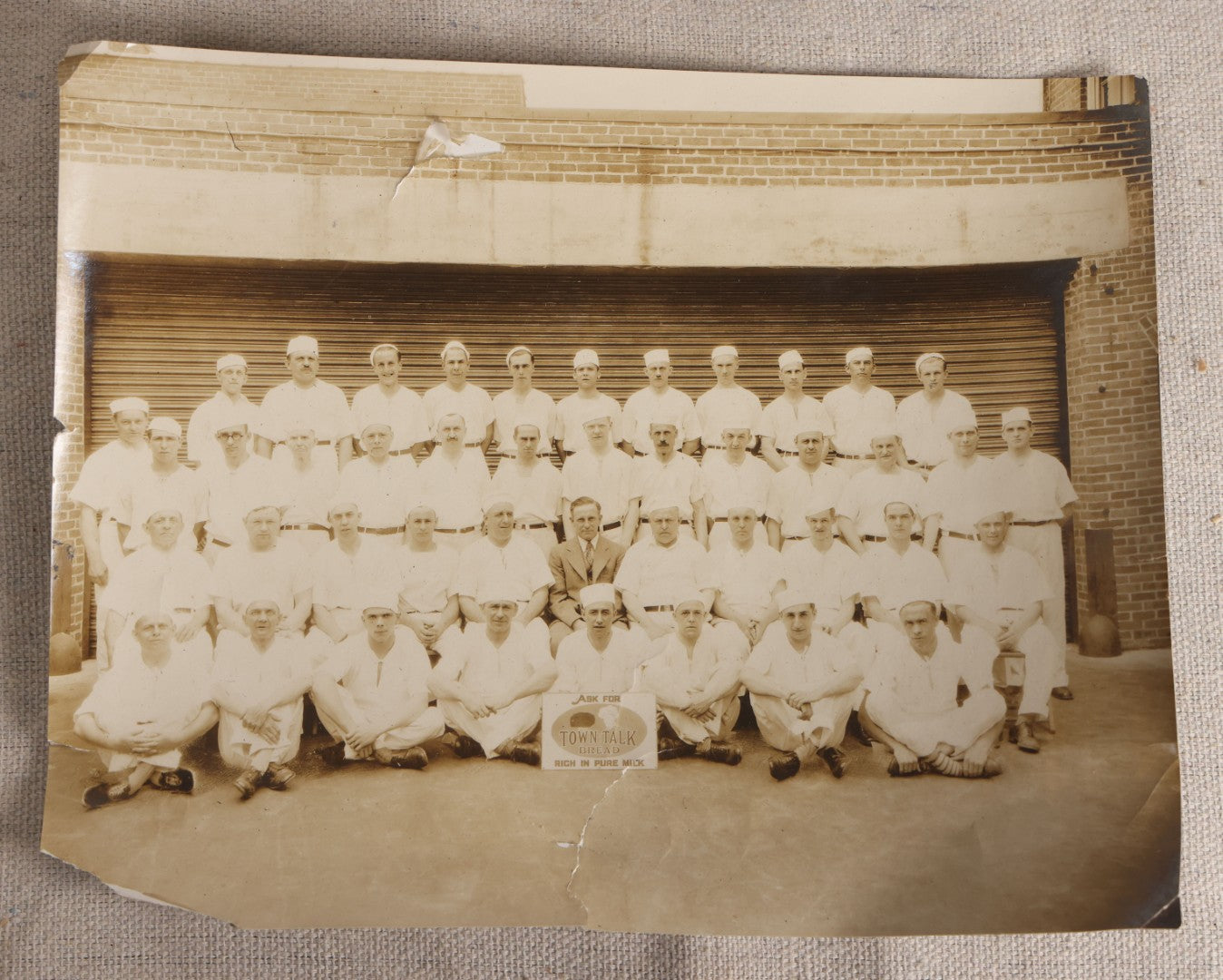 Lot 102 - Grouping Of Eight Antique And Vintage Occupational Photographs Including Five From The Clay-Worker Of Indianapolis, Indiana, Town Talk Bread Bakery, And G. Cammett Storefront