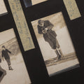 Lot 112 - Grouping Of 45+ Antique Snapshot Photographs On Loose Album Pages, Circa 1915, Dr. Brown's Adirondack Camp At Lake George, Sag Harbor, Quogue Pond, And Marlboro, New York