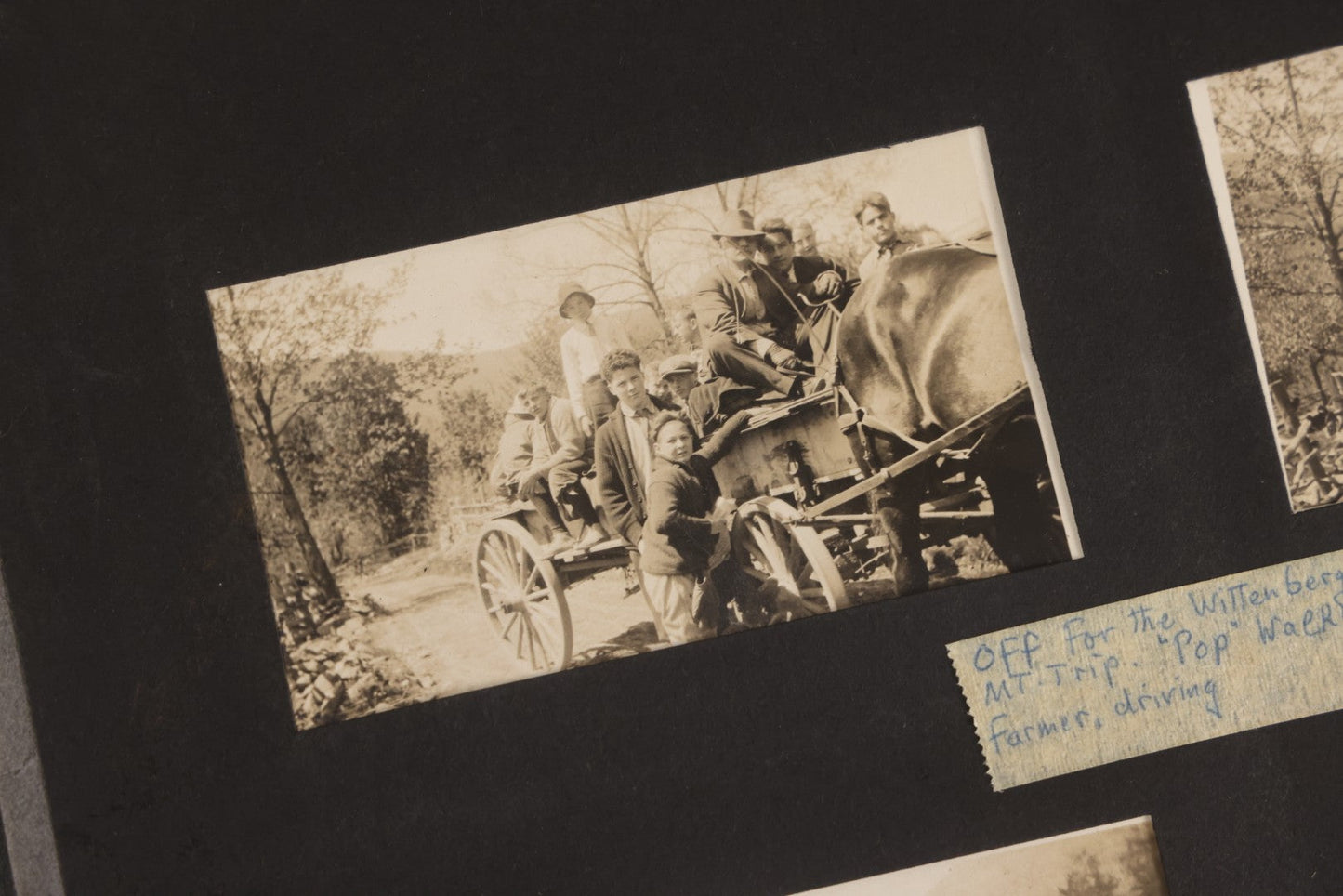 Lot 112 - Grouping Of 45+ Antique Snapshot Photographs On Loose Album Pages, Circa 1915, Dr. Brown's Adirondack Camp At Lake George, Sag Harbor, Quogue Pond, And Marlboro, New York