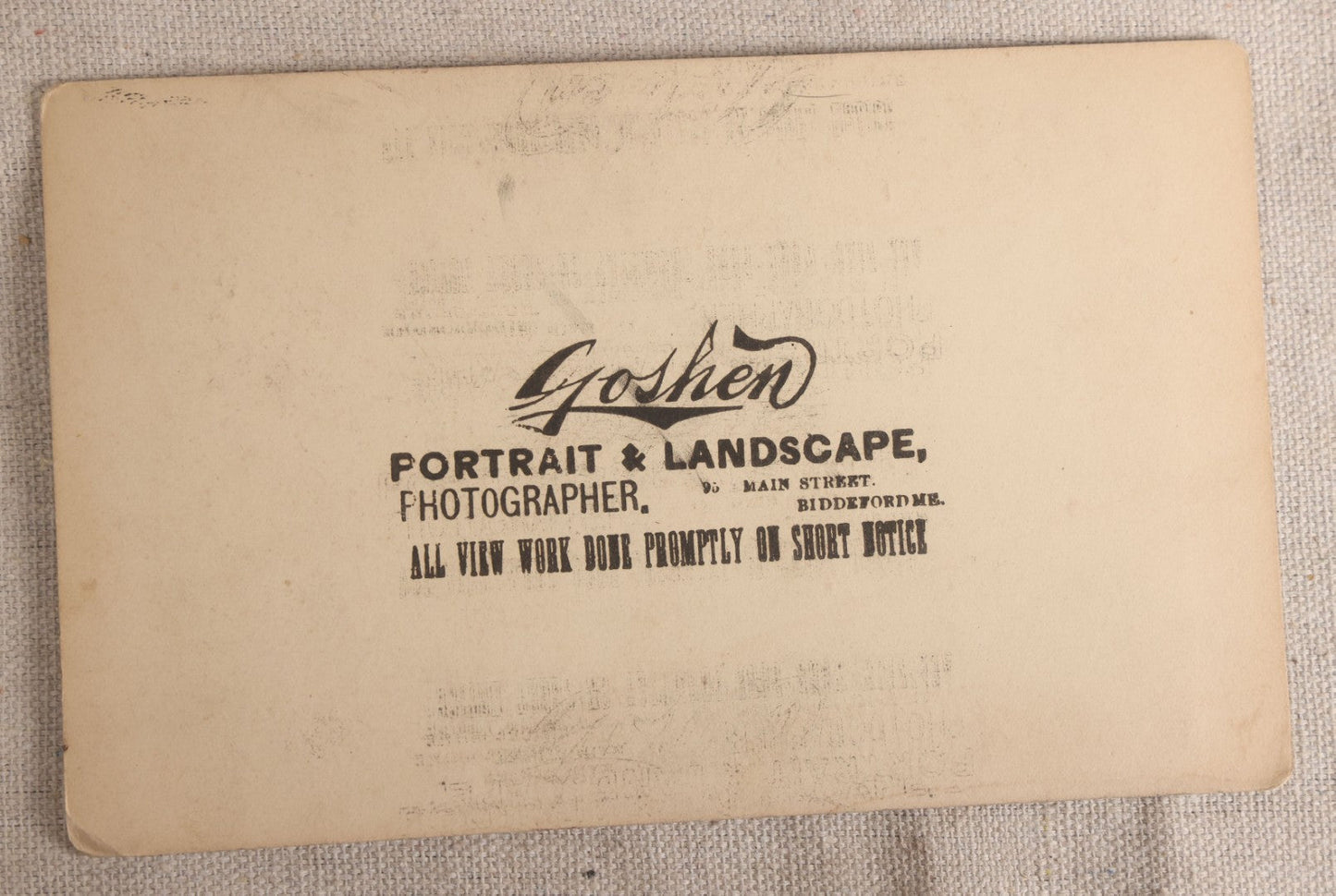 Lot 118 - Grouping Of Eight Antique Photographs Of Buildings Including Thornton Academy In Saco, Maine, Alfred House In Alfred, Maine, And A Phillips Academy Music Room Interior
