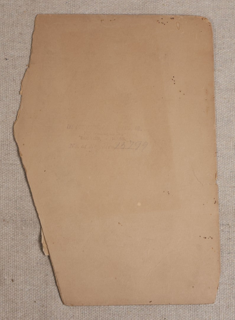Lot 119 - Grouping Of Seven Antique Board-Mounted Photographs Of Buildings And Interiors, Including Pillsbury Free Library In Warner, New Hampshire, Georgetown, Massachusetts, Victorian Homes, And Parlor Interiors