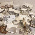 Lot 121 - Grouping Of 18 Antique And Vintage Snapshot Photographs, Including The Old Man Of The Mountain, Mount Washington Railway, Coca-Cola Billboard In A Flood, Girls Dancing In Flower Headbands, Liberty Bell, And Early Motion Picture Camera