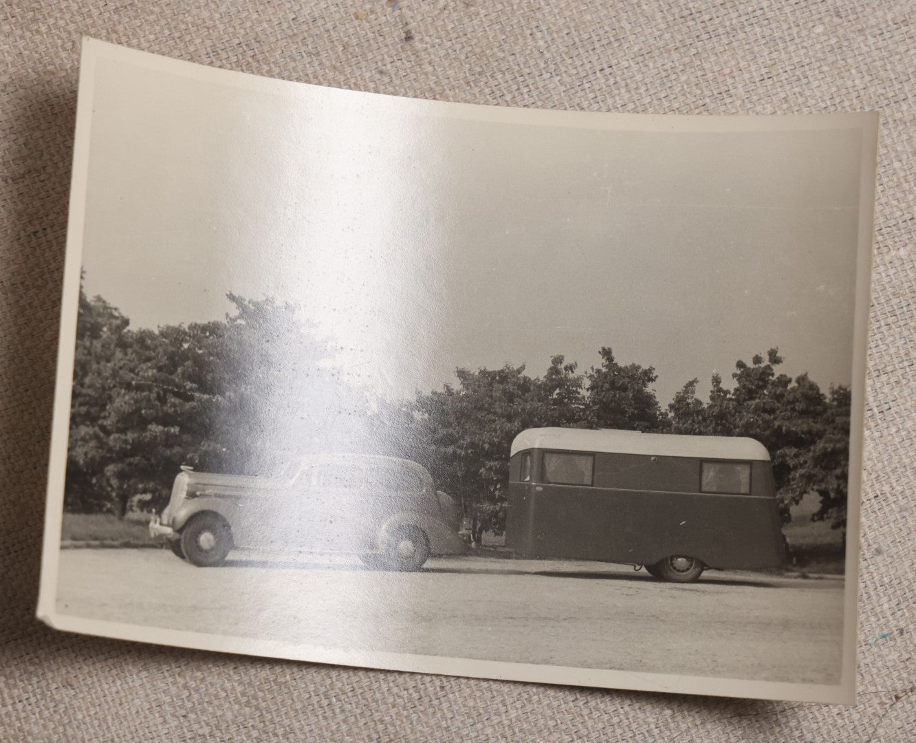 Lot 121 - Grouping Of 18 Antique And Vintage Snapshot Photographs, Including The Old Man Of The Mountain, Mount Washington Railway, Coca-Cola Billboard In A Flood, Girls Dancing In Flower Headbands, Liberty Bell, And Early Motion Picture Camera