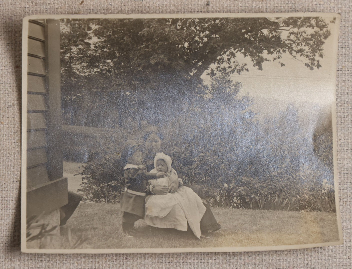 Lot 121 - Grouping Of 18 Antique And Vintage Snapshot Photographs, Including The Old Man Of The Mountain, Mount Washington Railway, Coca-Cola Billboard In A Flood, Girls Dancing In Flower Headbands, Liberty Bell, And Early Motion Picture Camera
