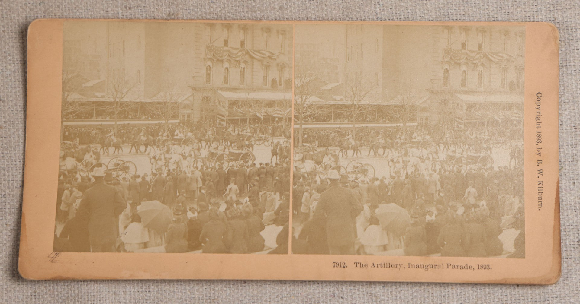 Lot 122 - Grouping Of 27 Antique Photographic Stereo Cards, Including Views Of Lowell, Massachusetts, Washington, D.C. Inaugural Parade Of 1893, Mount Washington Railway And Summit House, And Hagenbeck's Building Fire At The Atlanta Exposition