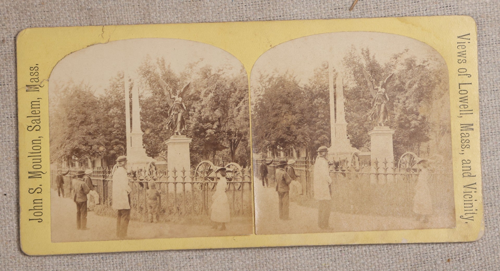 Lot 122 - Grouping Of 27 Antique Photographic Stereo Cards, Including Views Of Lowell, Massachusetts, Washington, D.C. Inaugural Parade Of 1893, Mount Washington Railway And Summit House, And Hagenbeck's Building Fire At The Atlanta Exposition