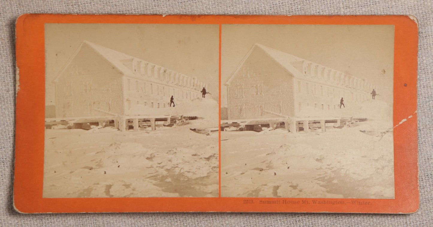 Lot 122 - Grouping Of 27 Antique Photographic Stereo Cards, Including Views Of Lowell, Massachusetts, Washington, D.C. Inaugural Parade Of 1893, Mount Washington Railway And Summit House, And Hagenbeck's Building Fire At The Atlanta Exposition