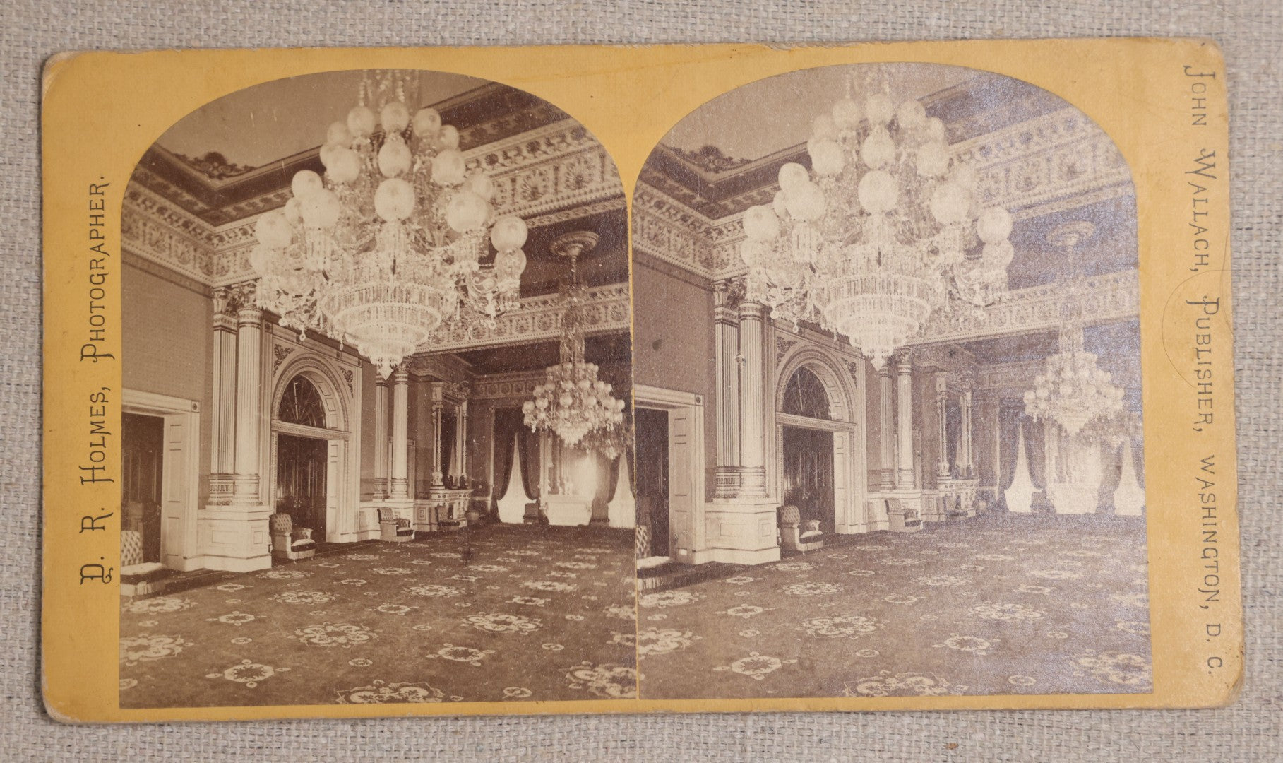 Lot 122 - Grouping Of 27 Antique Photographic Stereo Cards, Including Views Of Lowell, Massachusetts, Washington, D.C. Inaugural Parade Of 1893, Mount Washington Railway And Summit House, And Hagenbeck's Building Fire At The Atlanta Exposition