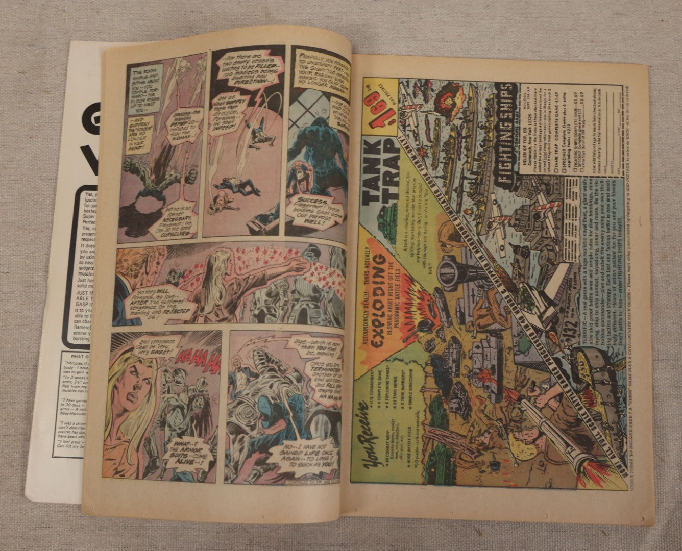 Lot 124 - Grouping Of Six Vintage 1970s Horror Comic Books, Including Marvel's "The Tomb Of Dracula" No. 24, 68, And 70, Atlas's "Planet Of Vampires" No. 2, D.C.'s "The Phantom Stranger" No. 26, And Marvel's "The Frankenstein Monster" No. 12