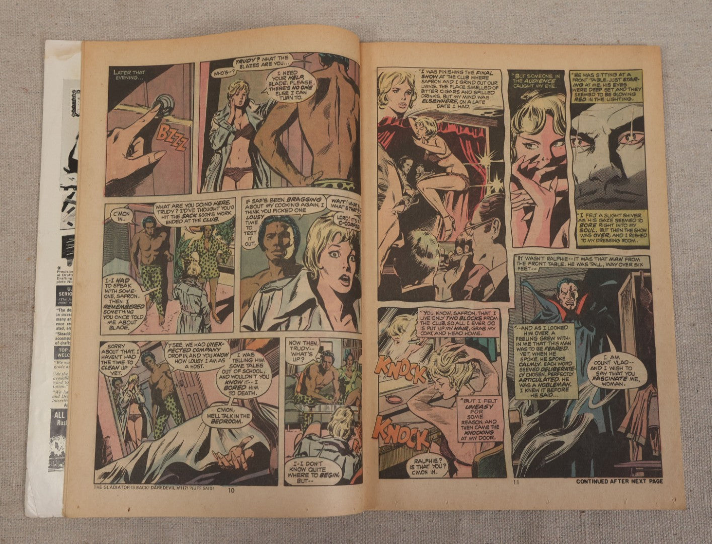 Lot 124 - Grouping Of Six Vintage 1970s Horror Comic Books, Including Marvel's "The Tomb Of Dracula" No. 24, 68, And 70, Atlas's "Planet Of Vampires" No. 2, D.C.'s "The Phantom Stranger" No. 26, And Marvel's "The Frankenstein Monster" No. 12