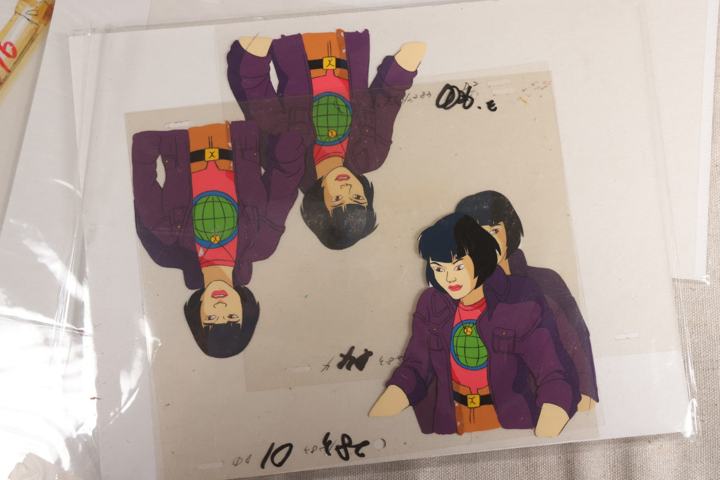 Lot 129 - Grouping Of 12+ Vintage "Captain Planet And The Planeteers" Production Animation Cels, Ma-Ti And Gi, 1990-1996