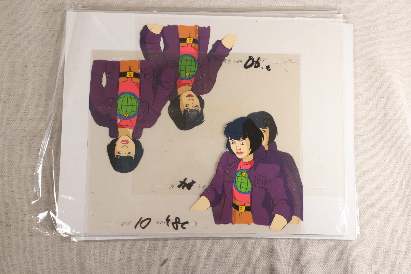 Lot 129 - Grouping Of 12+ Vintage "Captain Planet And The Planeteers" Production Animation Cels, Ma-Ti And Gi, 1990-1996