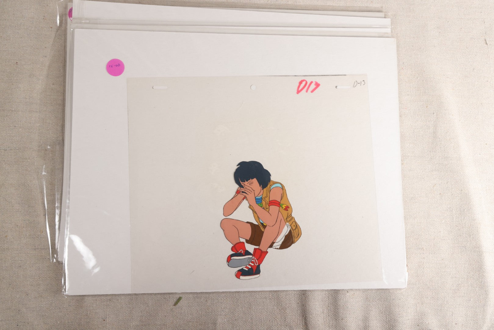 Lot 129 - Grouping Of 12+ Vintage "Captain Planet And The Planeteers" Production Animation Cels, Ma-Ti And Gi, 1990-1996