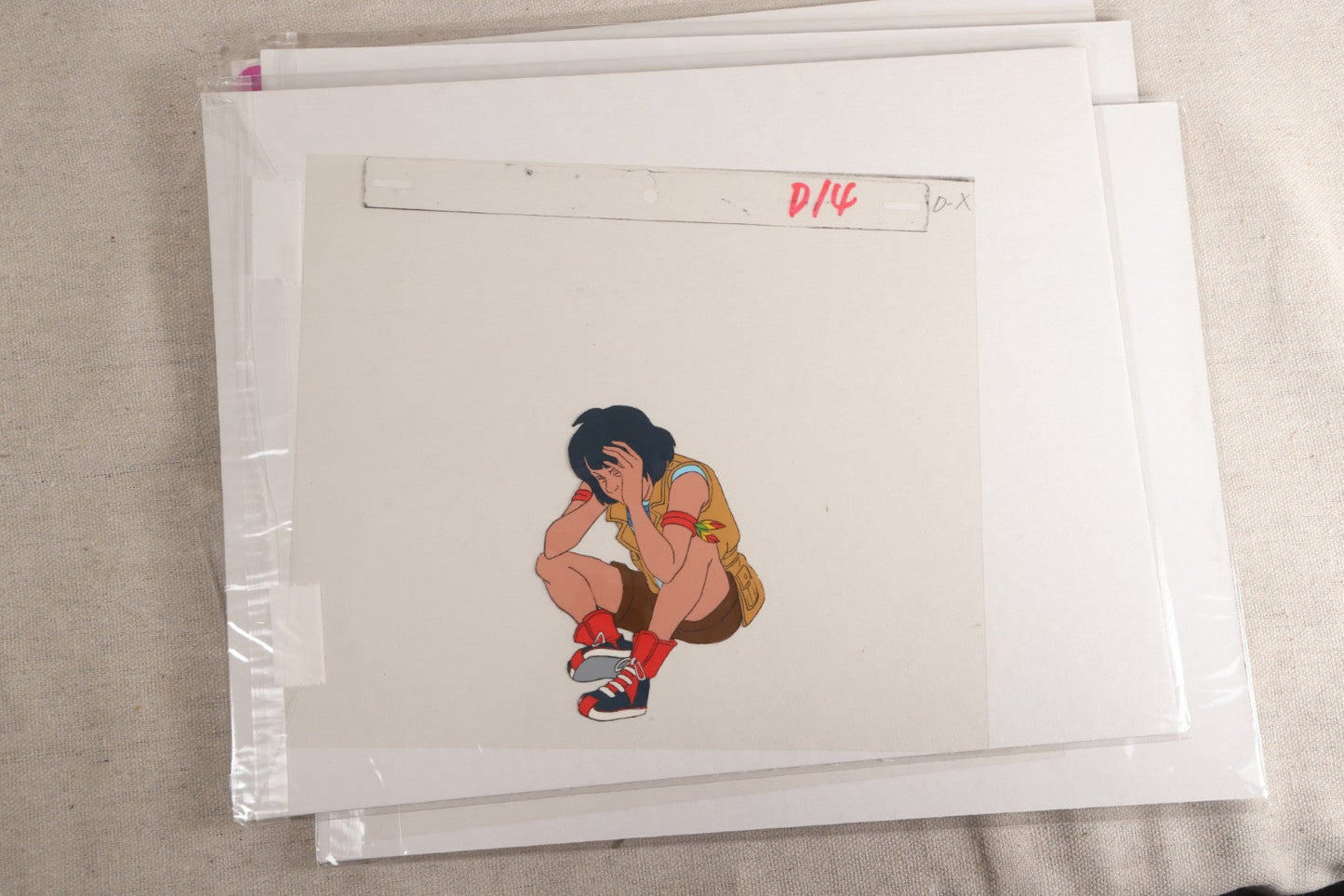 Lot 129 - Grouping Of 12+ Vintage "Captain Planet And The Planeteers" Production Animation Cels, Ma-Ti And Gi, 1990-1996