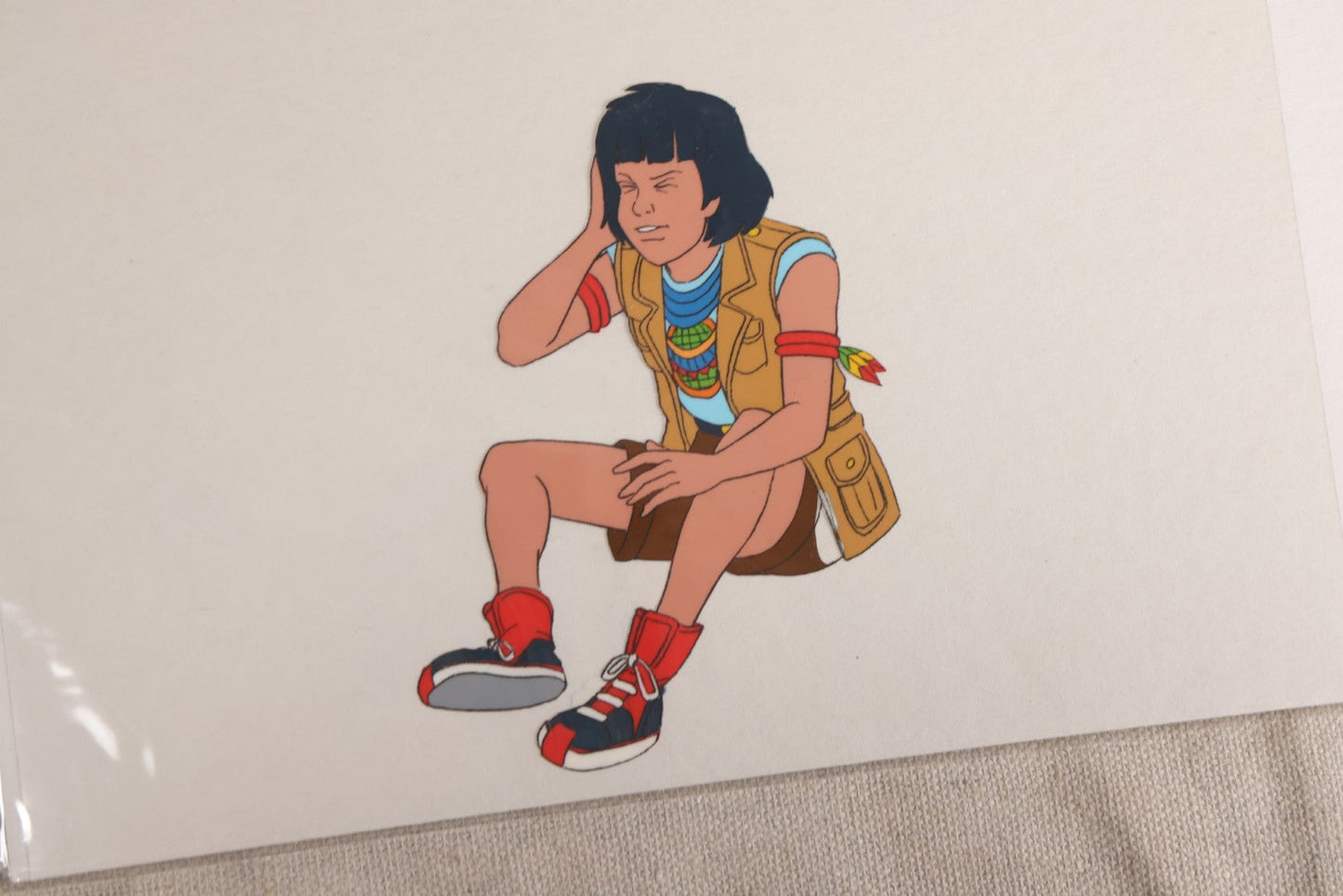 Lot 129 - Grouping Of 12+ Vintage "Captain Planet And The Planeteers" Production Animation Cels, Ma-Ti And Gi, 1990-1996
