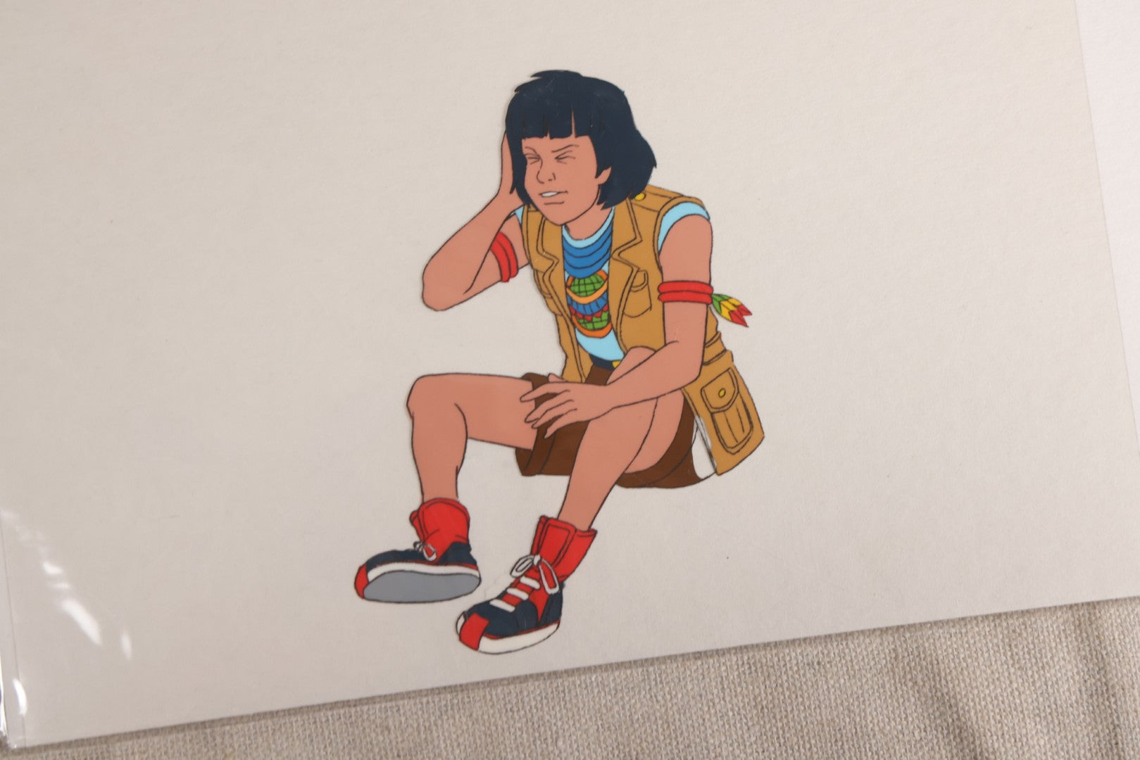 Lot 129 - Grouping Of 12+ Vintage "Captain Planet And The Planeteers" Production Animation Cels, Ma-Ti And Gi, 1990-1996