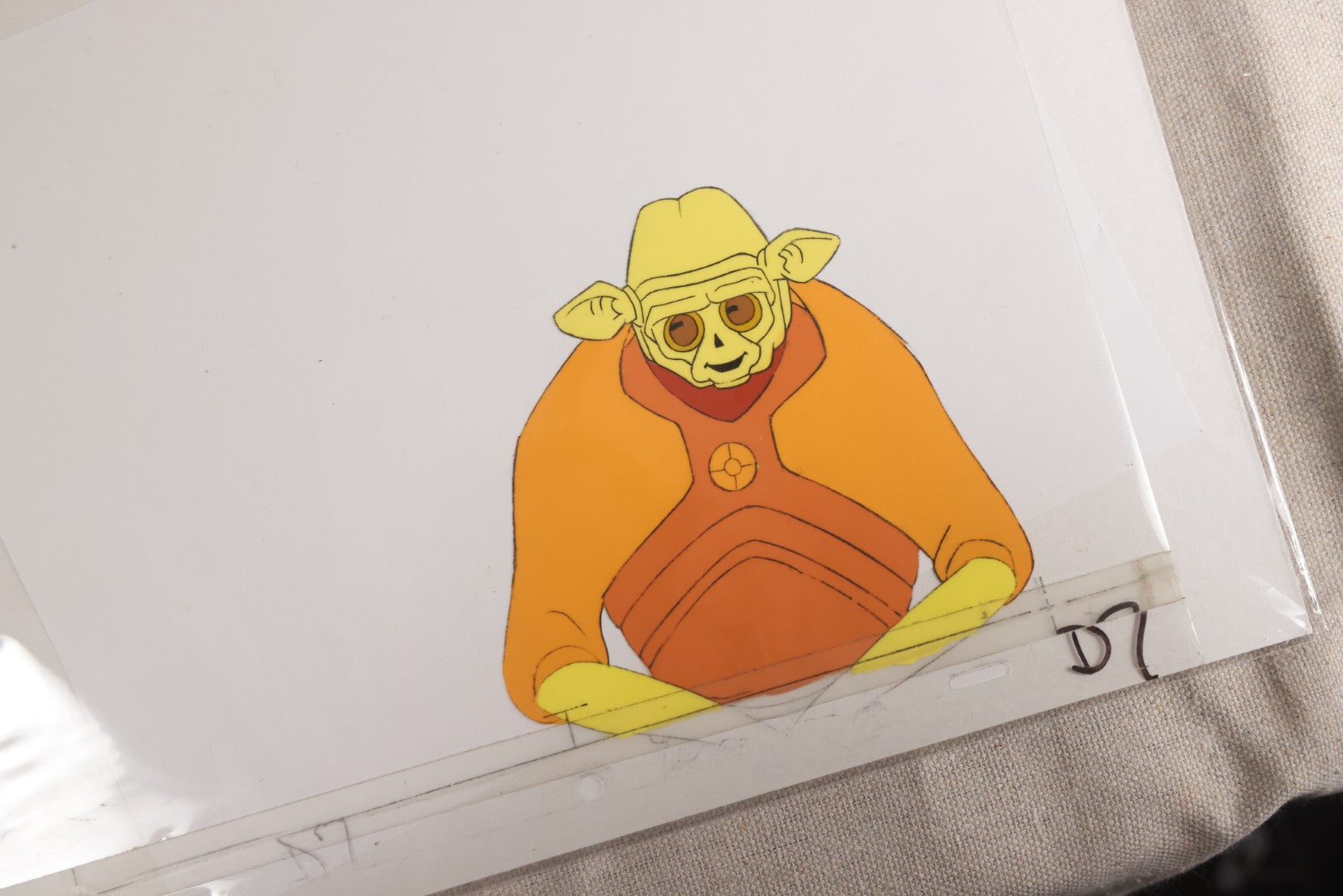 Lot 131 - Grouping Of 14+ Vintage "Star Wars: Droids" Production Animation Cels, Production Drawings, And Backgrounds, Nelvana/Lucasfilm, 1985-1986