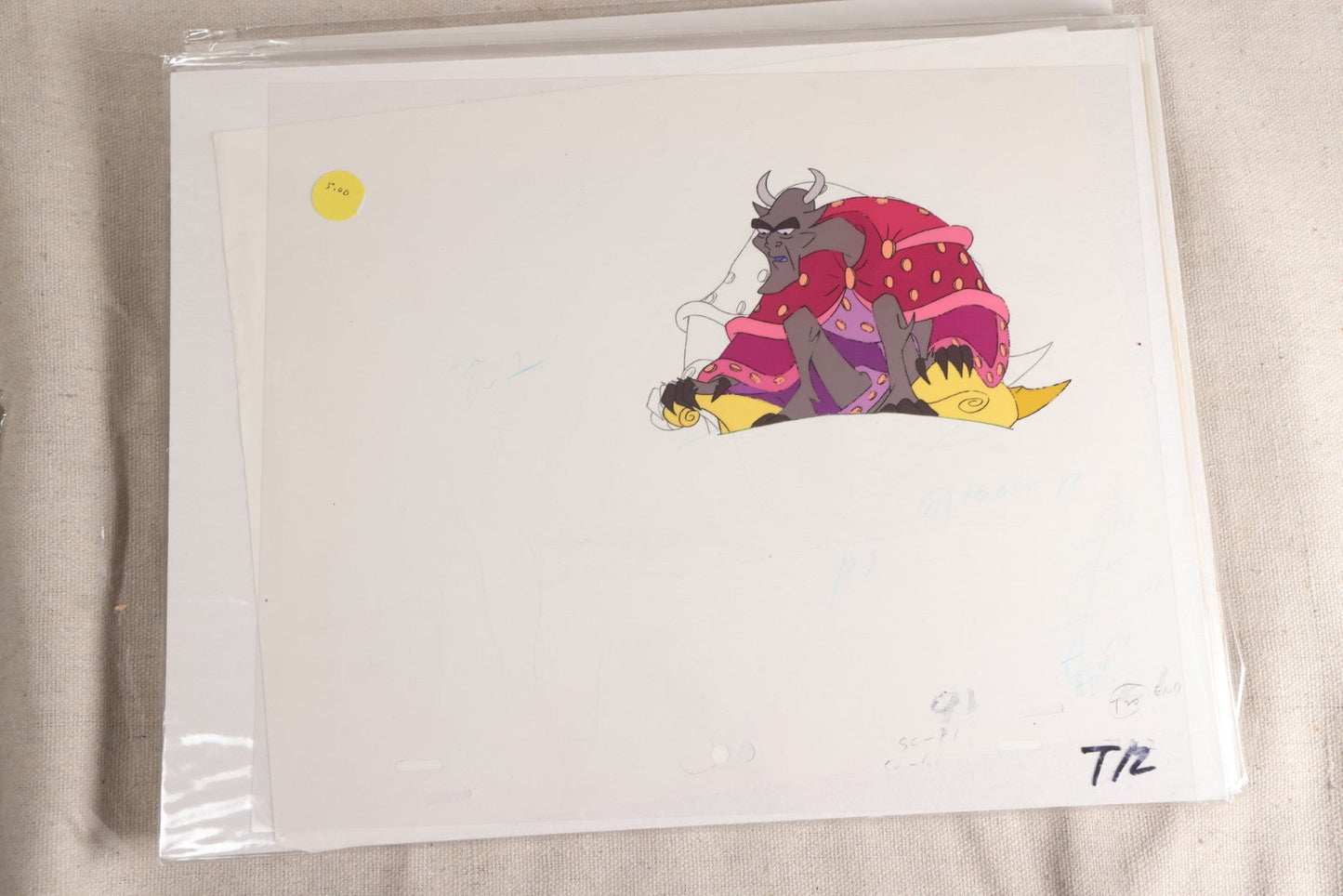 Lot 132 - Grouping Of 25+ Vintage Production Animation Cels And Drawings, Including Porky Pig, Hanna-Barbera Productions Characters, Various Animated Series