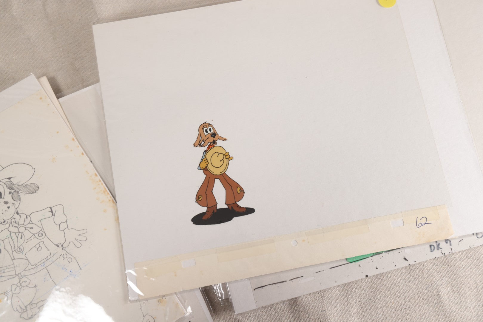 Lot 132 - Grouping Of 25+ Vintage Production Animation Cels And Drawings, Including Porky Pig, Hanna-Barbera Productions Characters, Various Animated Series