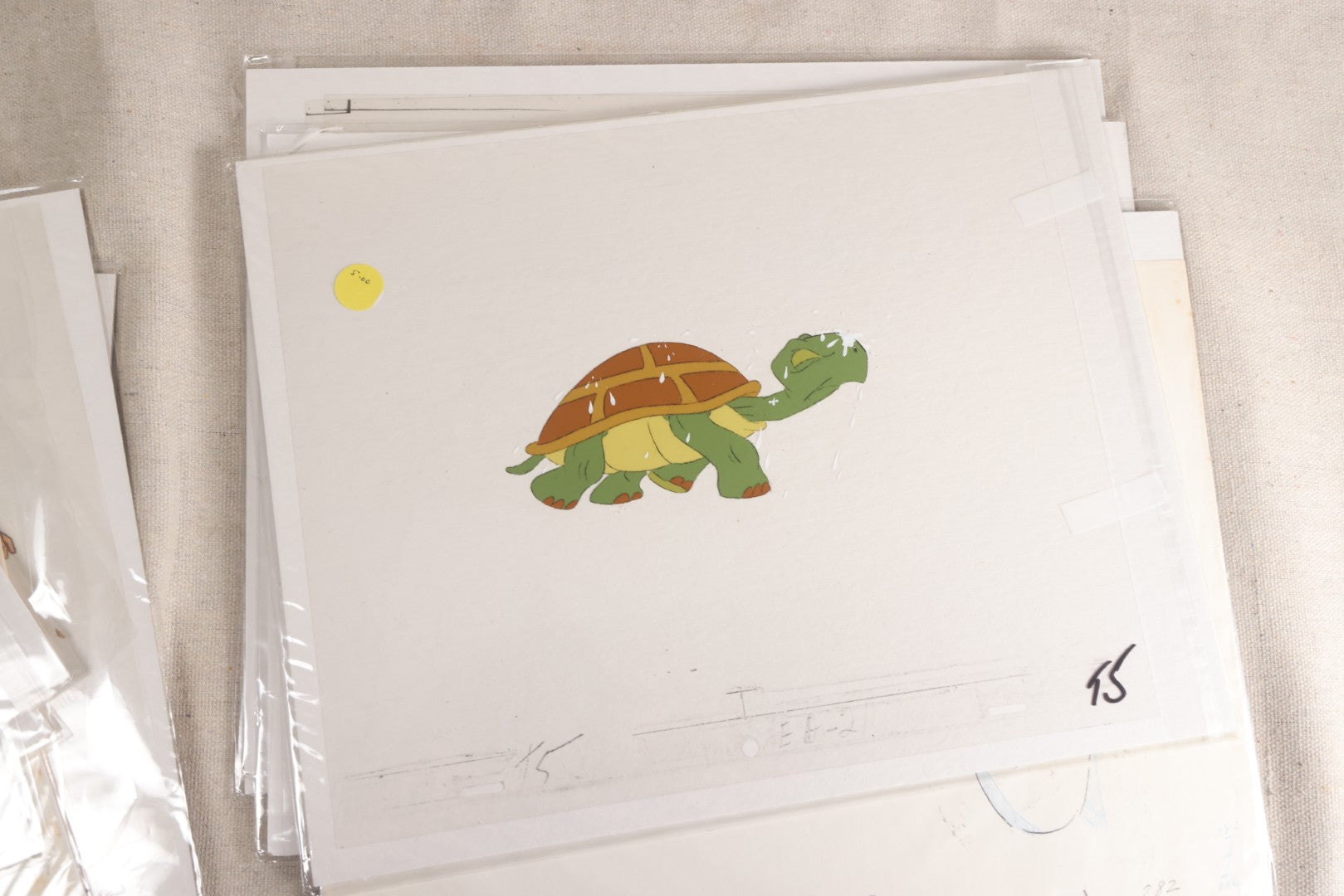 Lot 132 - Grouping Of 25+ Vintage Production Animation Cels And Drawings, Including Porky Pig, Hanna-Barbera Productions Characters, Various Animated Series