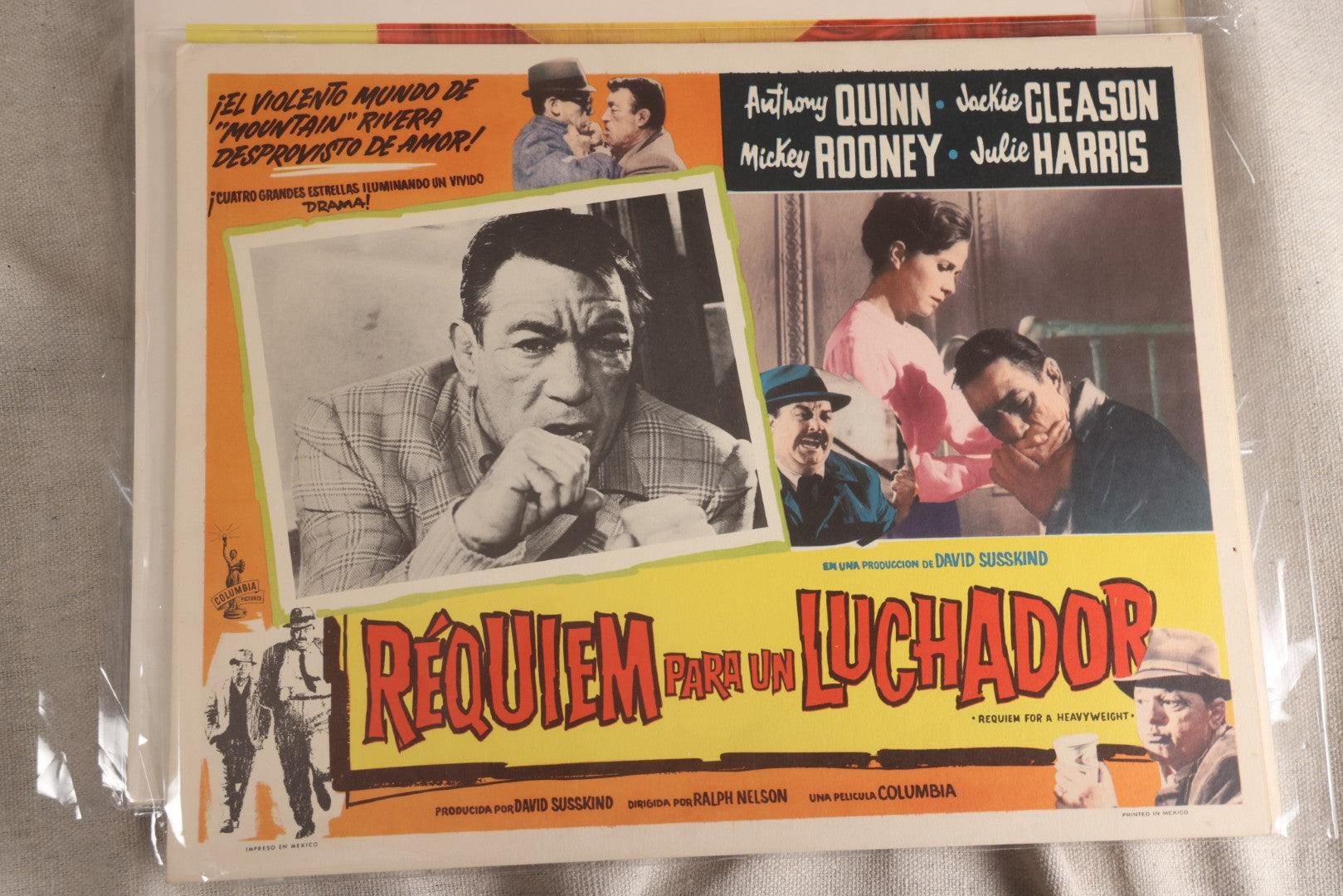 Lot 133 - Grouping Of 25+ Vintage Movie Lobby Cards, "A Star Is Born," "The Strangler," "The Slave," And Others, 1950s-1970s