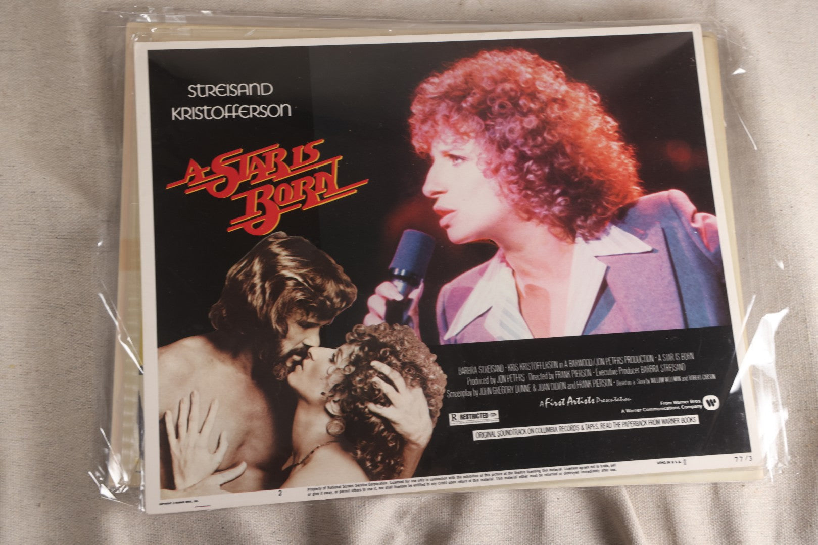 Lot 133 - Grouping Of 25+ Vintage Movie Lobby Cards, "A Star Is Born," "The Strangler," "The Slave," And Others, 1950s-1970s