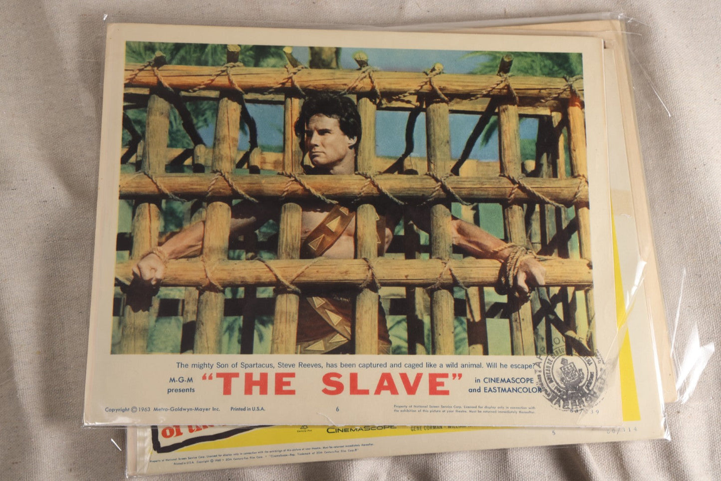 Lot 133 - Grouping Of 25+ Vintage Movie Lobby Cards, "A Star Is Born," "The Strangler," "The Slave," And Others, 1950s-1970s