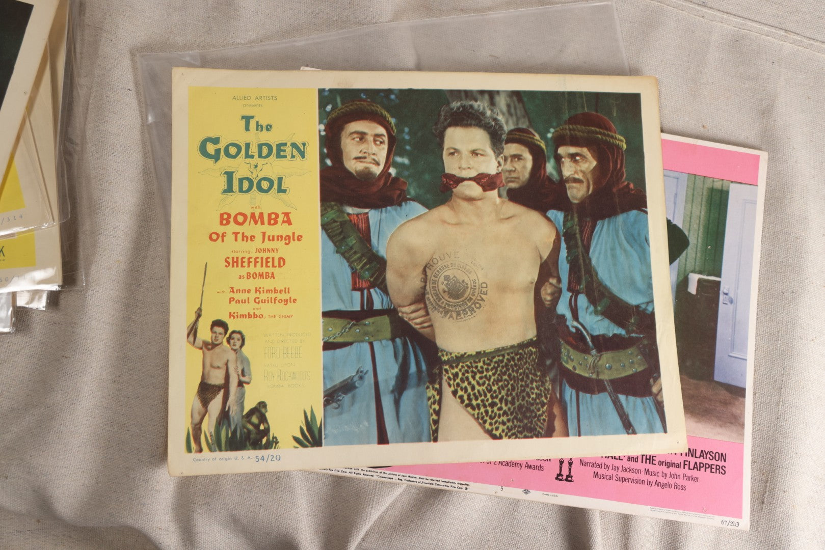 Lot 133 - Grouping Of 25+ Vintage Movie Lobby Cards, "A Star Is Born," "The Strangler," "The Slave," And Others, 1950s-1970s